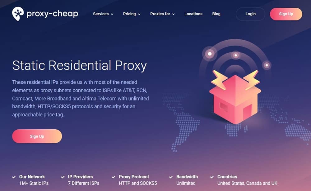 Proxy-Cheap Static Residential Proxy overview
